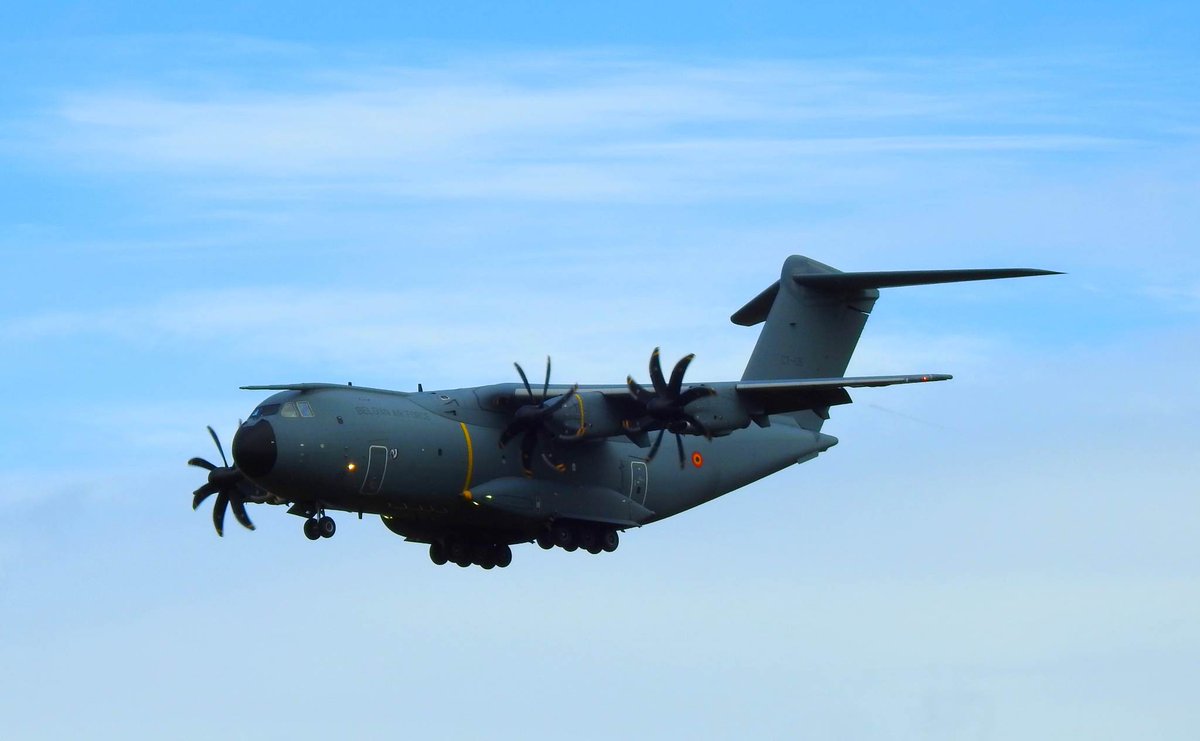 scan_sky's tweet photo. @BeAirForce/@15WAirTransport π§πͺ - Airbus A400M - CT-05 - #BAF654
Snapped By @skyscanphotos πΈ Inbound To @NCLairport π¬π§ https://t.co/XigLuVhiUw