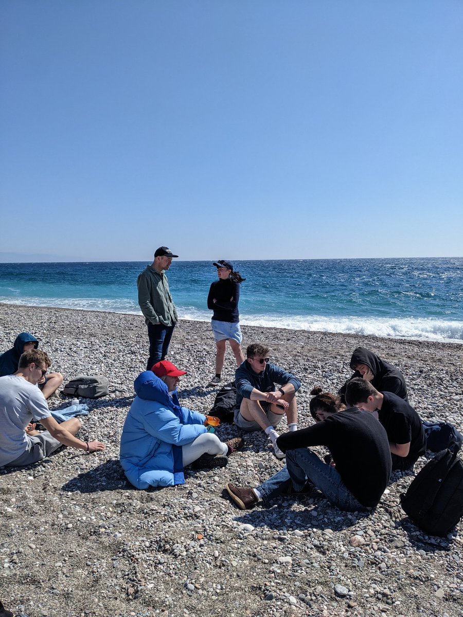 Last bit of fieldwork in Letojanni before heading to the airport! Thanks #sicily for a fantastic week! 
#huddersfieldherewecome