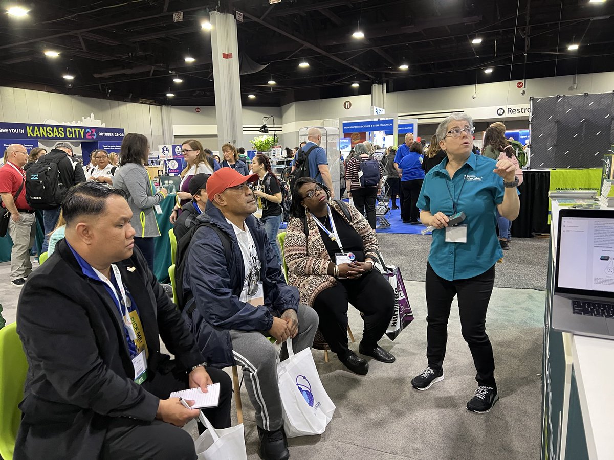 Sharing the Vernier Connections Pressure and Volume in a Syringe lesson for the first time with teachers at #NSTA23. Come learn more today during in-booth sessions at 9 and 4. ⁦@VernierST⁩