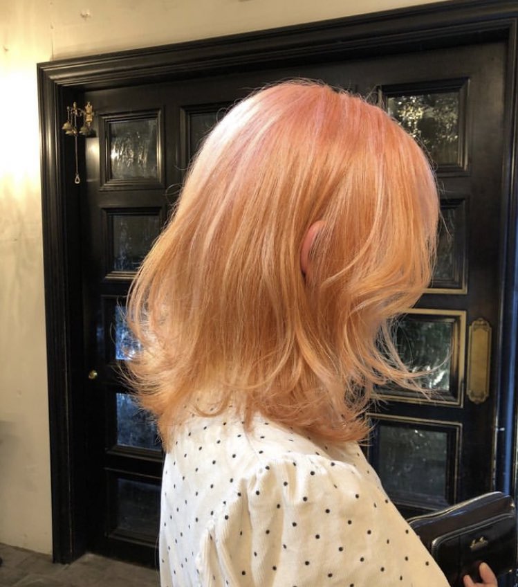 染めた(ᵔᴥᵔ)