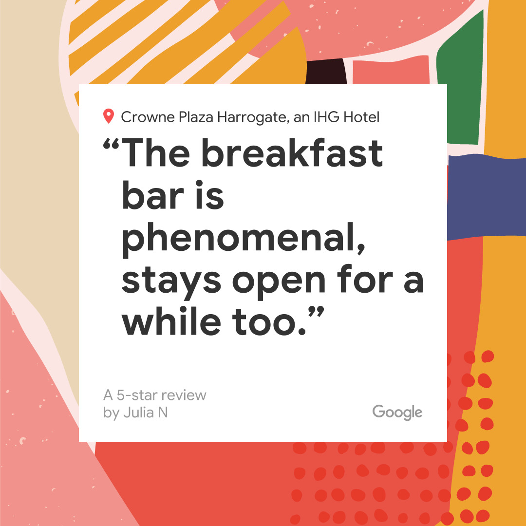 Arguably the best meal of the day, it definitely leaves an impression when you leave a hotel 🍳

#breakfast #review #google #thankyou