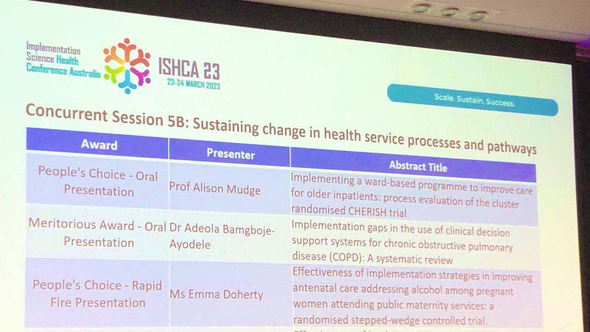 Adeola_B1's tweet photo. Honoured and humbled to receive a meritorious award 🥇 for my oral presentation at #ISHCA23 Huge thanks to the amazing team 🙌🏽 and to all I’ve been learning from 😊- Prof Mel Baysari & many more @digitalhealthn @syd_health @Afaf_Girgis @adamgdunn @JRedHeart @AndrewJBaillie https://t.co/l6UJim0Qh4