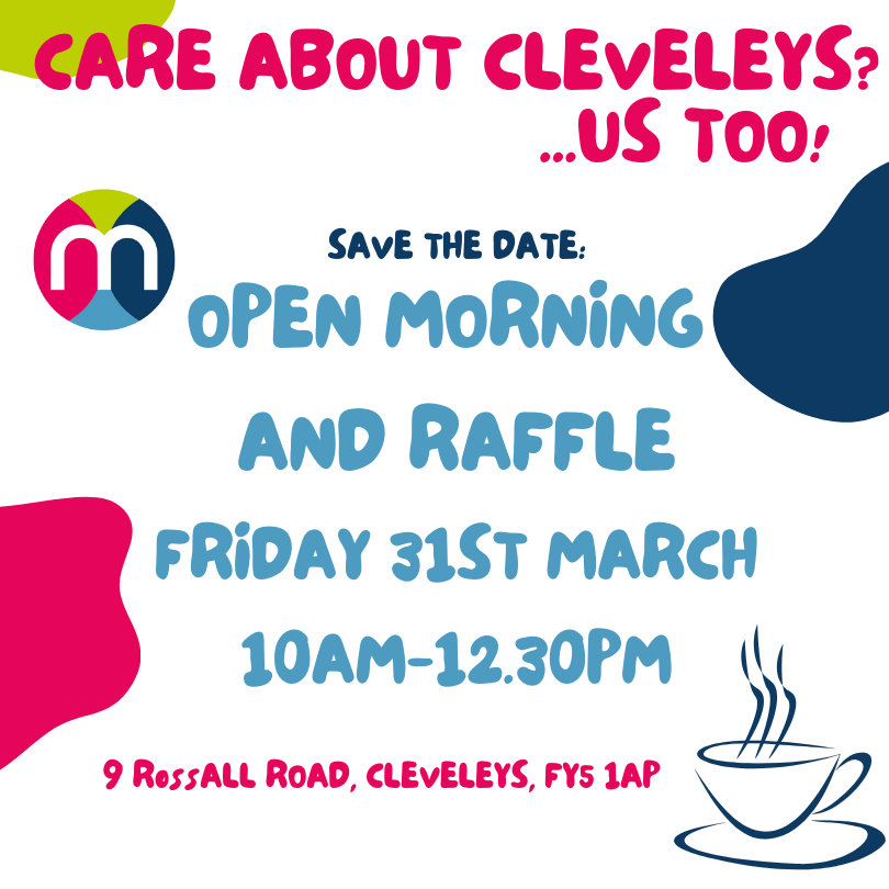 McDPRentals's tweet photo. This time next week our open morning will be in full swing! 
It's not too late to donate a prize, buy a ticket and do your bit for #Cleveleys.
Pick up your ticket: 📍9 Rossall Road, FY5 1AP
Read about our mission to be a letting agent with a social heart:
https://t.co/Ap9RUQaLox https://t.co/FozGerqB9Z