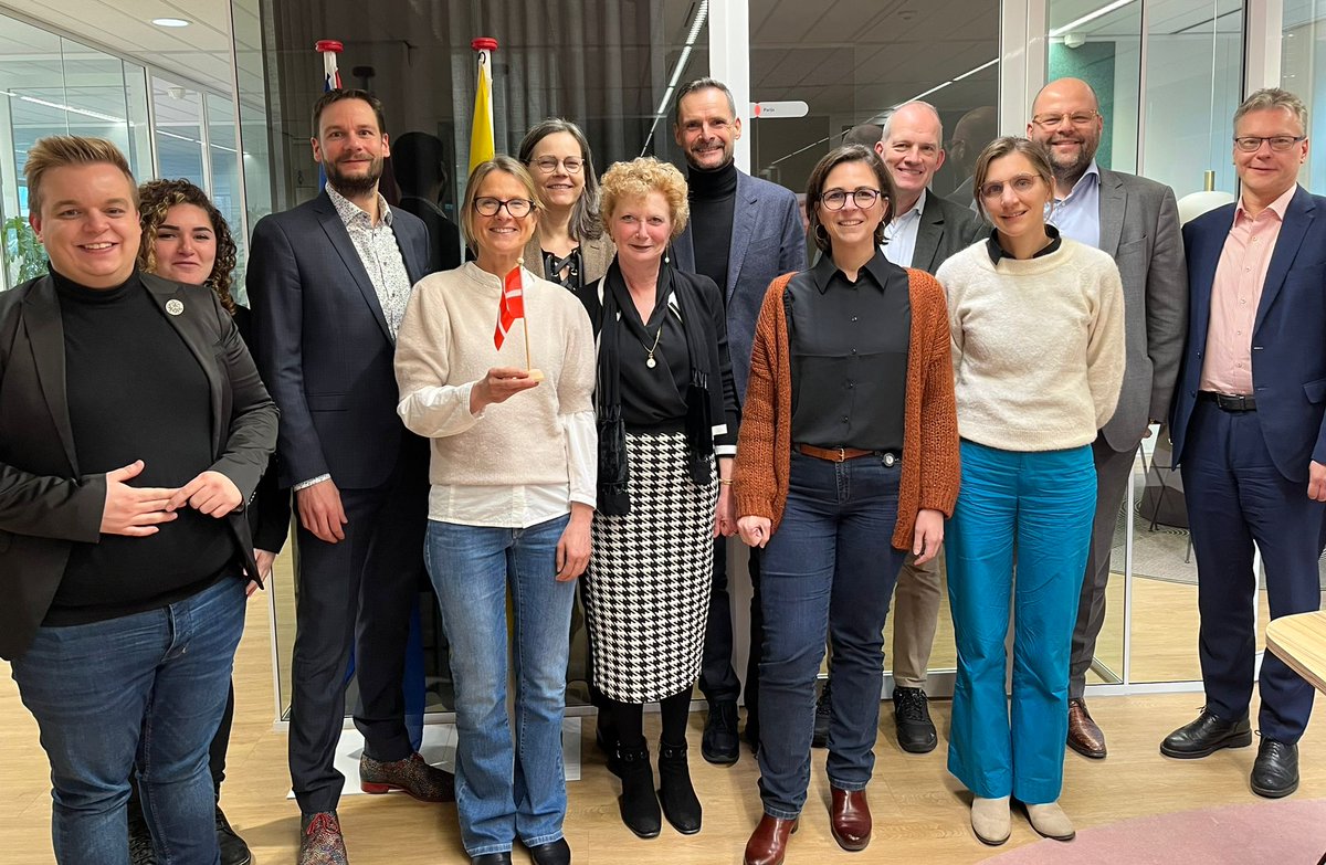 So great to host our Danish QA colleagues from @akkreditering and discuss our work, with particular attention for our institutional review in Flanders and our cooperation with stakeholders