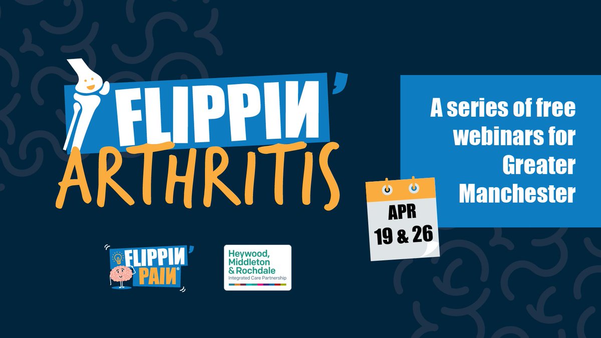 FlippinPain's tweet photo. Do you live with #arthritis? Have you ever been told:

🔶It’ll only get worse?
🔷There’s nothing that can be done?
🔶Surgery is your only option?

If so, it might be time to take another look.

Join us for 'Flippin’ Arthritis': https://t.co/aSLZ917bk5 https://t.co/F8bTdaLRxc