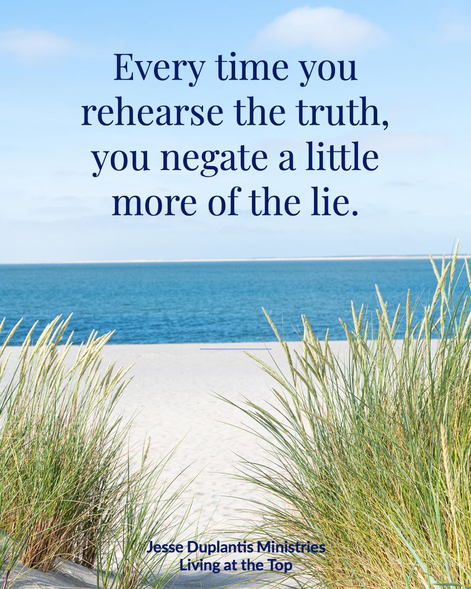 How do you close the gap between what God says & what you believe? By hearing and hearing by the Word of God. Whenever you rehearse the truth, you negate a little more of the lie. Truth cancels out doubt. But you must meditate on the Word to enforce new beliefs in God’s truth.