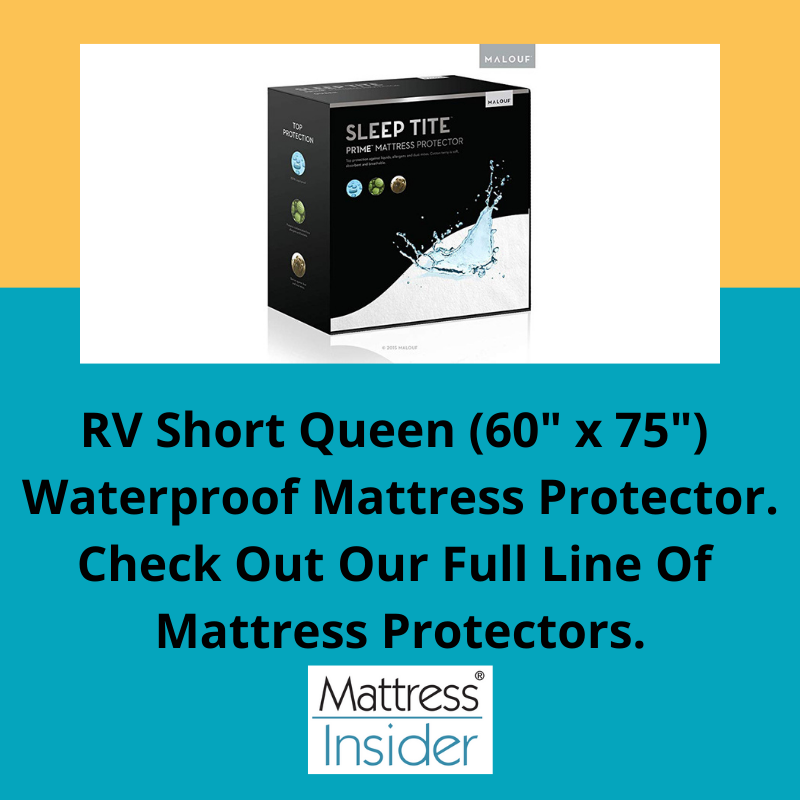 Looking for a short queen (60” x 75”) mattress protector that is 100% waterproof? Our mattress protector achieves this and more! Give us a call at 1-888-488-1468 or check them out at mattressinsider.com/rv-short-queen…
#MattressInsider #MattressProtector #WaterproofMattressProtector