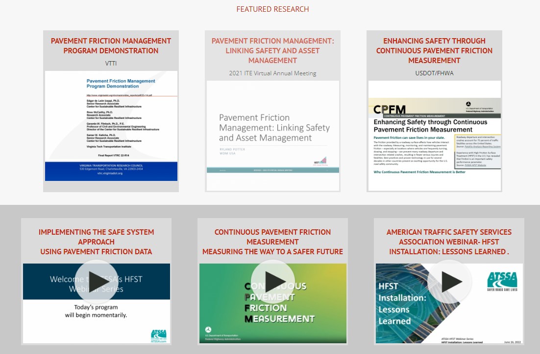 Discover our Friction Insights, including applied research and informative articles that spotlight the vital role pavement friction management, using continuous pavement friction measurement, plays in making the world’s roads safer.

WDM, We Deliver More!

wdm.co.uk/friction