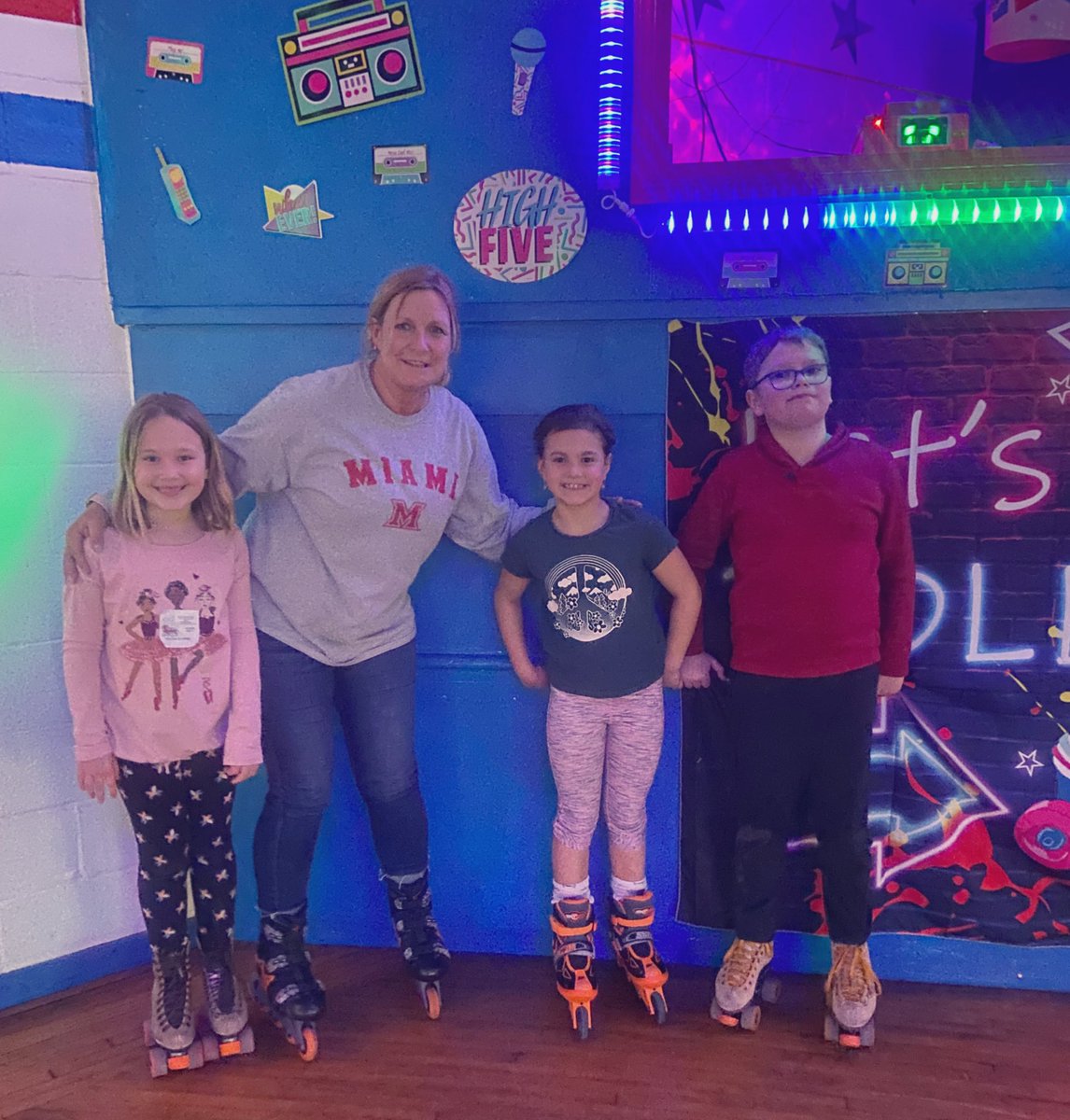 kathquick's tweet photo. Roller skating Party fun! Back up on wheels and no broken bones! Mindset, “I can do it”with a lot of “I’m not going to fall”! https://t.co/aMH8E0AaHi
