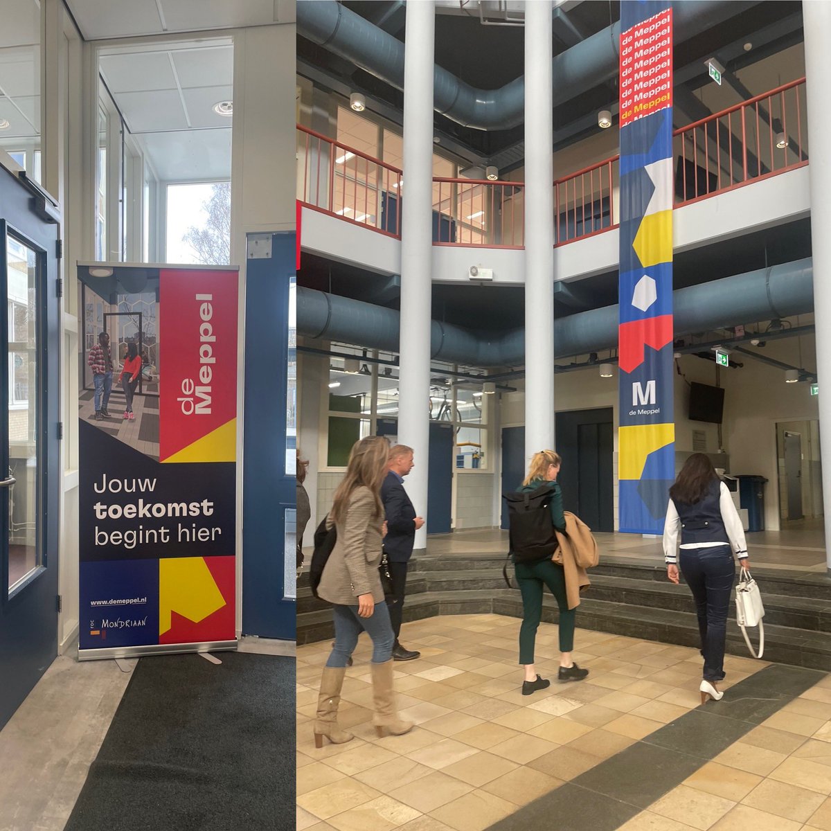 #MBOdoetertoe en daarom is voor het overleg van Bestuurlijk Platform Regionaal Werkbedrijf Haaglanden <a href="/rocmondriaan/">ROC Mondriaan</a> De Meppel de perfecte locatie voor het gesprek over de arbeidsmarktregio!