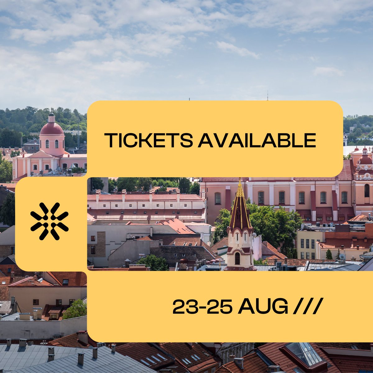 📣 We are excited to announce that the early bird ticket sales is ON!

agilelean.eu/registration/ 

Can’t wait to meet you all in Vilnius! 🇱🇹