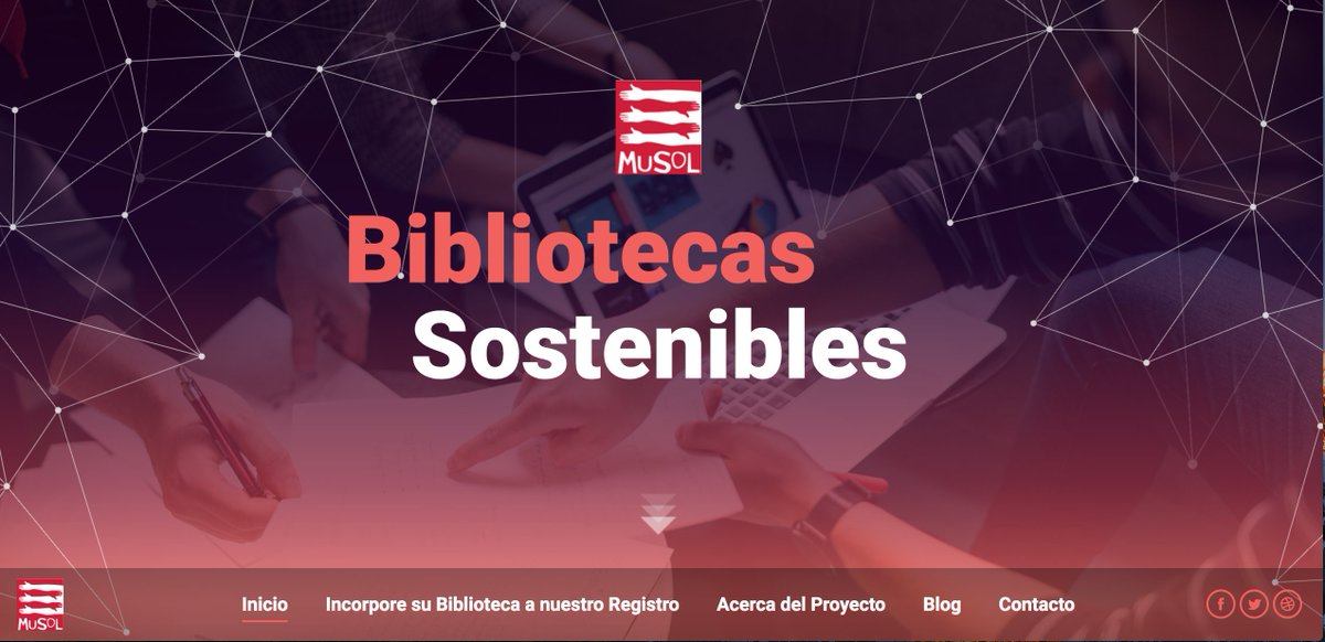 FMusol's tweet photo. Encontrarás buenas prácticas y experiencias vinculadas a la #Agenda2030 ; interactuarás con otras bibliotecas situadas por todo el territorio nacional; seguirás de cerca las novedades y eventos de los proyectos de #bibliotecas de #MUSOL; y mucho más.
https://t.co/DoAAAuUxbv https://t.co/55tIZPfQQ3