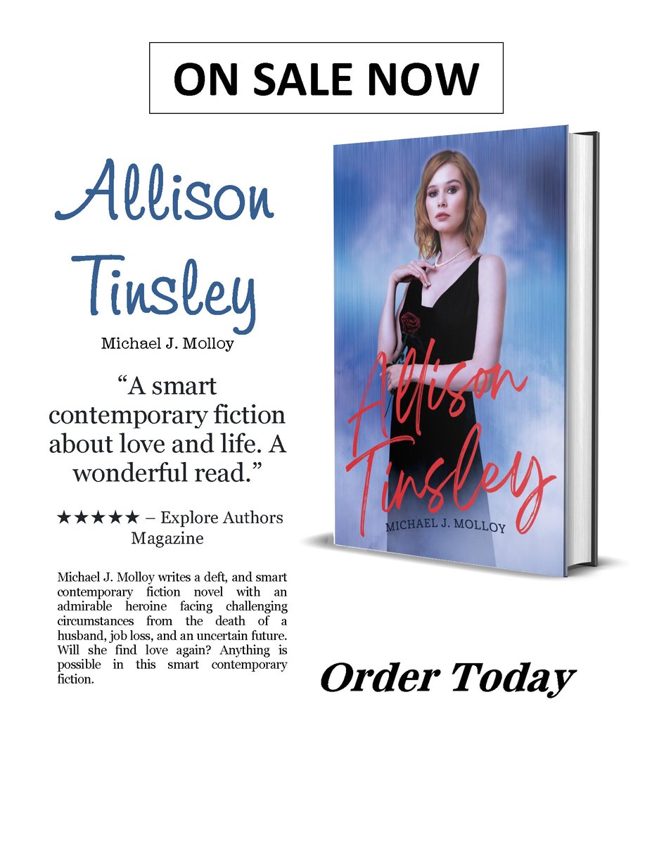 Nice! A five-star review from Explore Authors Magazine for "Allison Tinsley"! Thrilled!