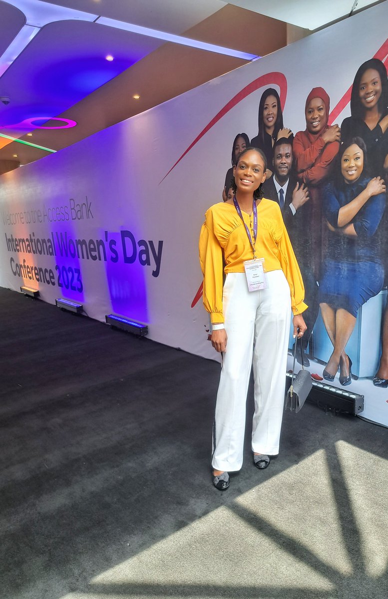 nene_nseabasi's tweet photo. I never thought matching these colours would turn out this fine until my #OOTD yesterday for #AccessBankIWD2O23!

My bank, @access_more, through @TheWCommunity gathered us at to #ThinkW &amp; #EmbraceEquity to commemorate #IWD2023, and as usual, the experience was lit!

#NeneNseabasi https://t.co/gxsKQF6w4u