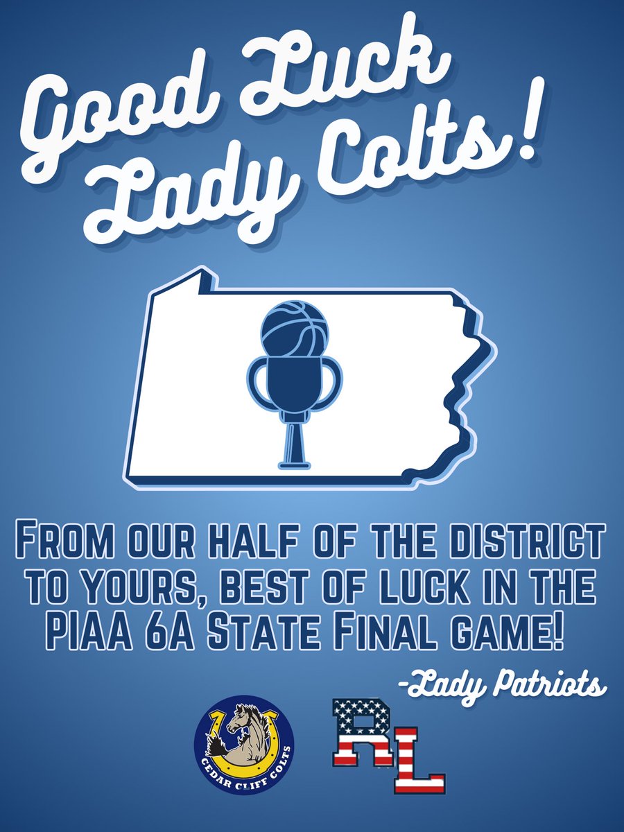 Rivalries aside, we are West Shore Proud! <a href="/CCLadyColts/">CC Lady Colts BBall</a>