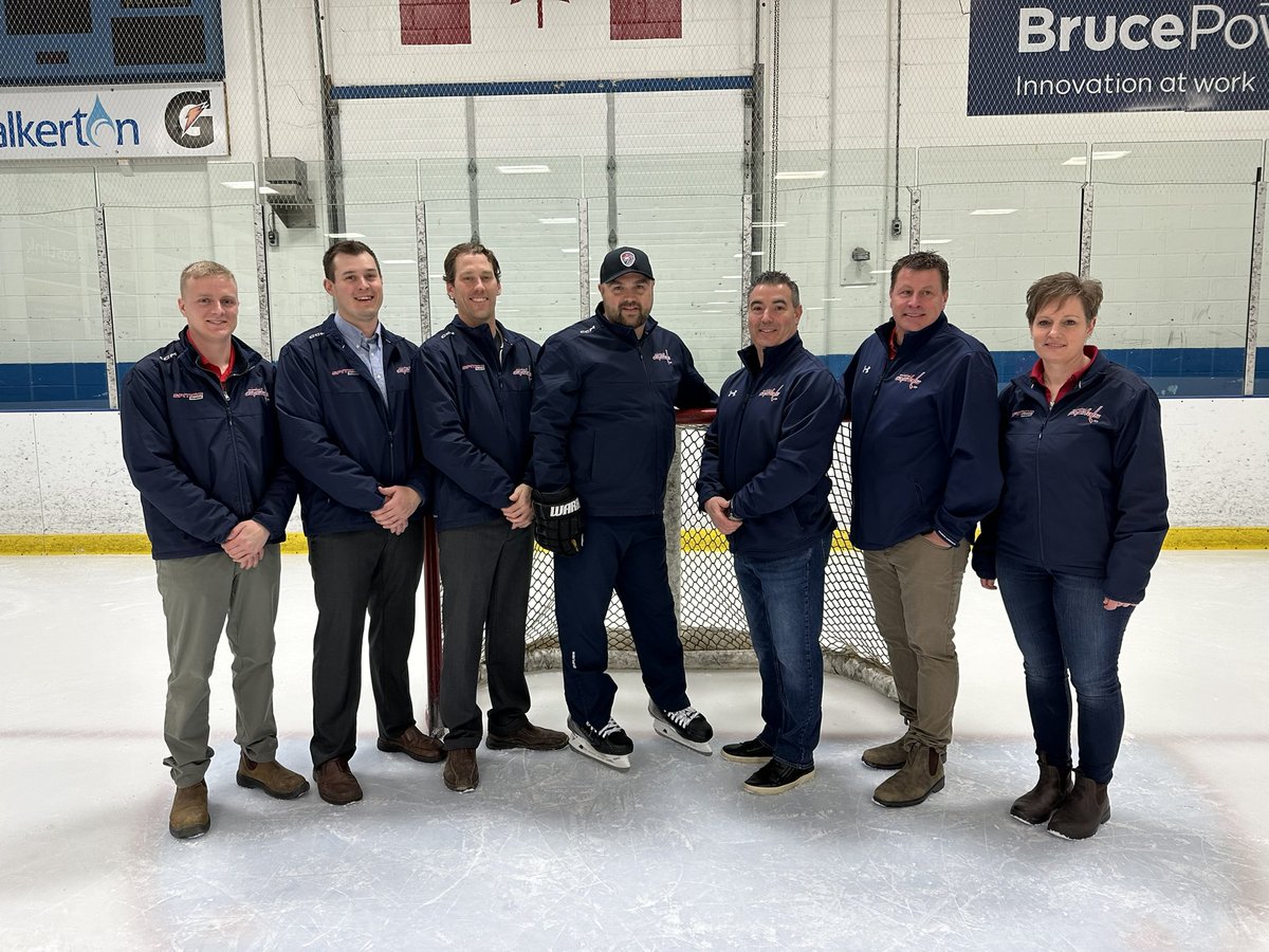 The 2022/23 Walkerton Capitals Jr C Hockey Club

Congrats to longtime GM, Steve Barrett, on his retirement!

Thank you to the entire community, volunteers, sponsors, staff and fans!

Stay tuned to our social media for upcoming skates and other exciting announcements