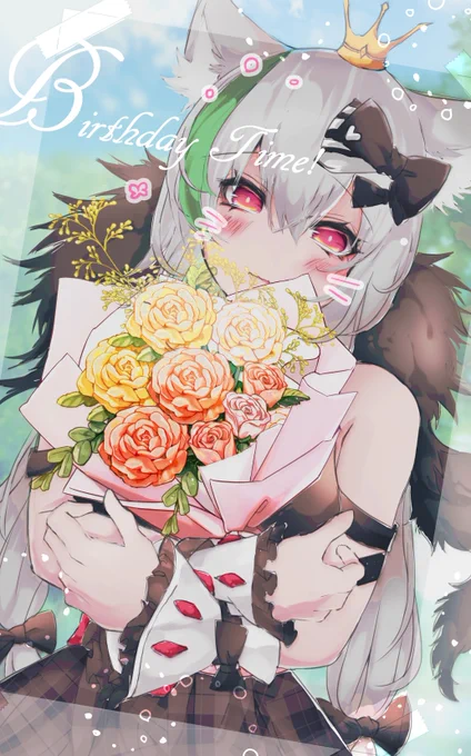 本日誕生日を迎えました!!今年も一年沢山イラスト描いたりコスしたりしたいです皆様今年も宜しくお願い致します(↓もしよかったらプレゼント贈って下さると嬉しいです!きちんとリプで紹介させて頂きます) 