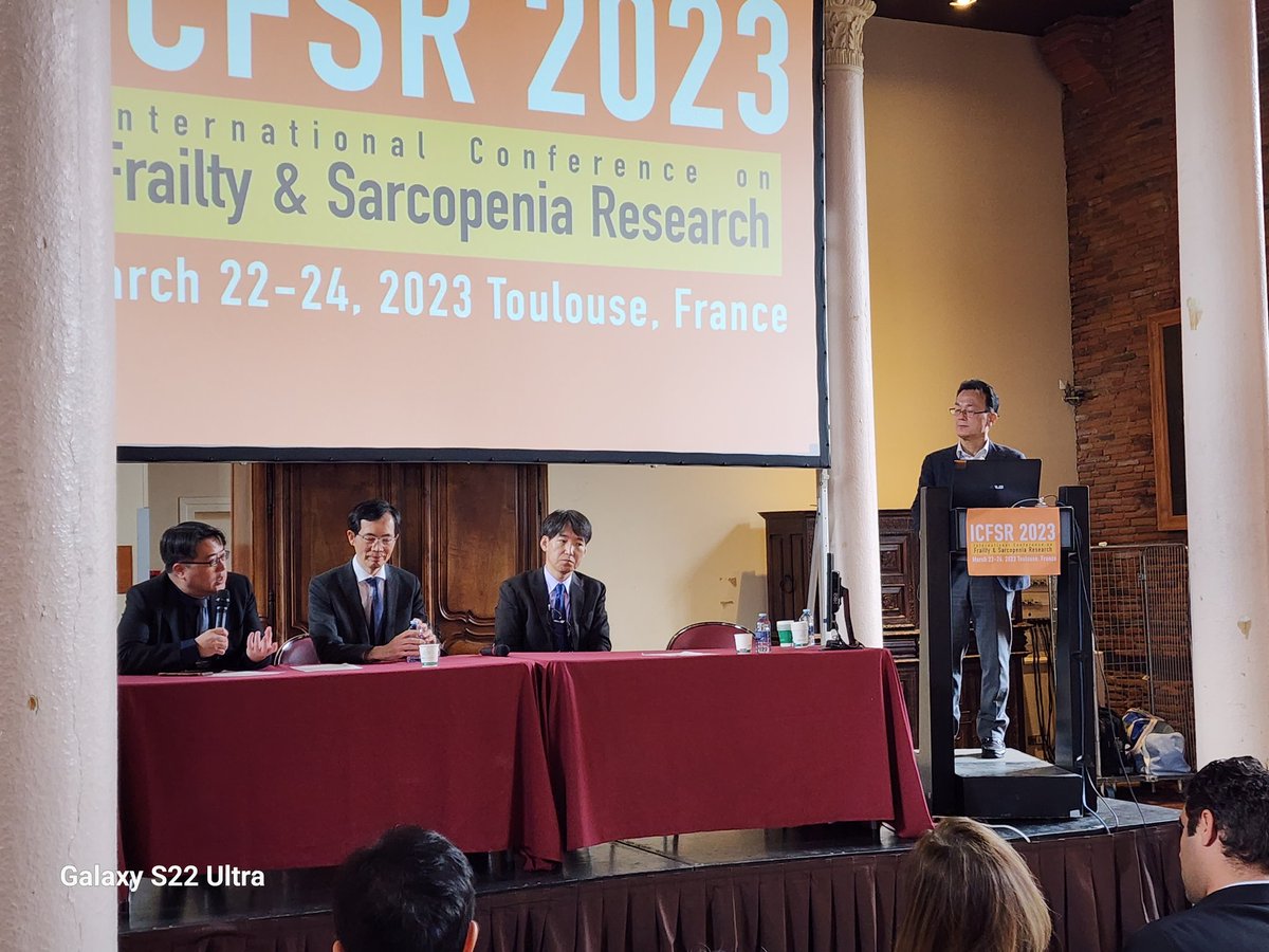 Great updates on frailty and sarcopenia reseach translation from colleagues from Taiwan, Japan, and South Korea!