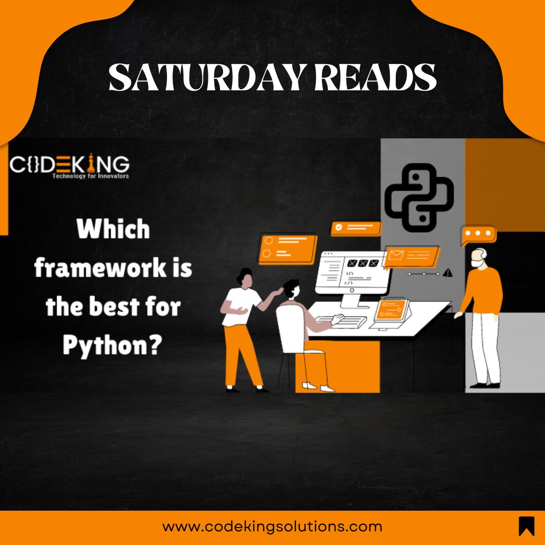 Frameworks for Python web development are a collection of Python modules or packages used to build web applications 👍

Read More: bit.ly/40d6E94 👈
.
.
#SaturdayReads #pythonprogramming #pythonlanguage #Frameworks #webapplication #PythonFramework #framework #codeking