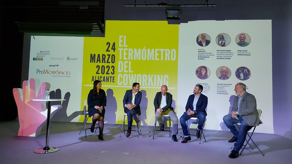 lamichfer's tweet photo. El termómetro del Coworking en Terreup de Alicante y organizado por @ProWorkSpaces https://t.co/hanDVyfK0n