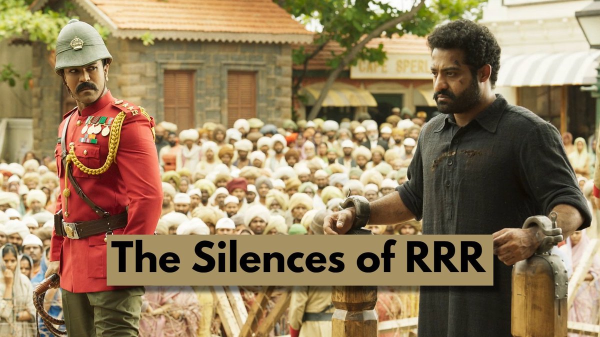 RamVenkatSrikar's tweet photo. The Silences of RRR - A little video essay. ✨

Do watch and share. :)

https://t.co/4U60ix9GJD https://t.co/vO0ugUDjI1