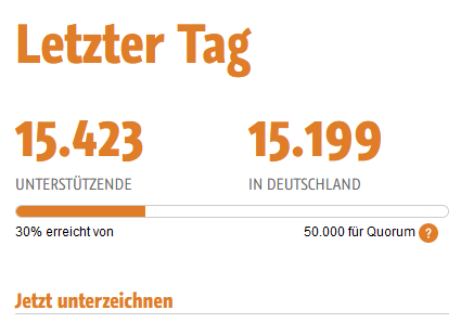 Letzte Gelegenheit die Petition zu unterzeichnen: Therapieberufe reformieren - für die Lebensqualität von morgen! buendnis-therapieberufe.de/petition/