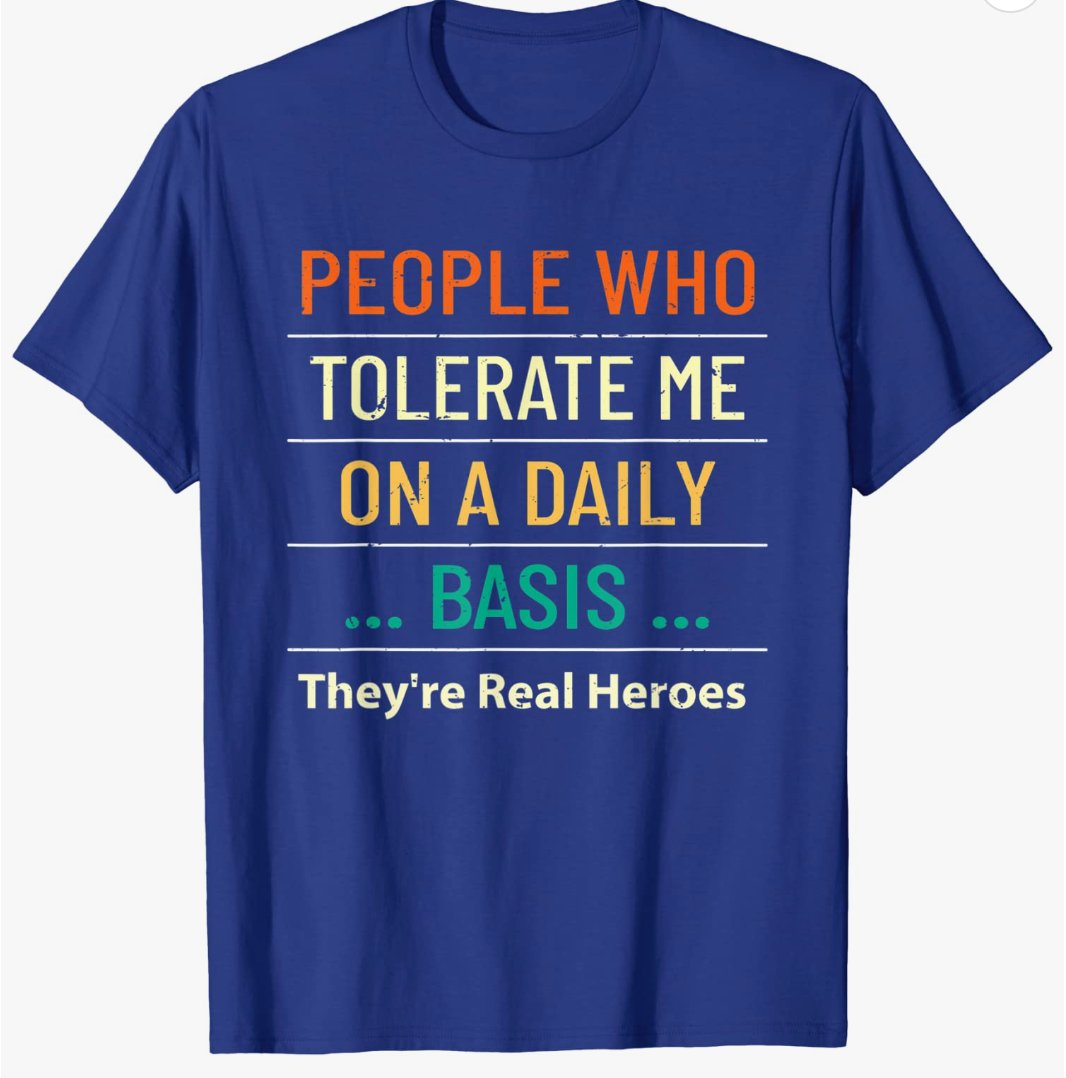 threadsgraphic's tweet image. amazon.com/dp/B0BZ4KRN4V
People Who Tolerate Me Funny Sarcastic Outfit
Men and Women People Who Tolerate Me On A Daily Basis T-Shirt
#Rover1stwin UCLA lana #anipoke #fridaymorning #FridayVibes #KAI1stWin 6lack Happy Friyay
John Wick Daily Quordle 424 jimins Rylo Clippy daisy jone