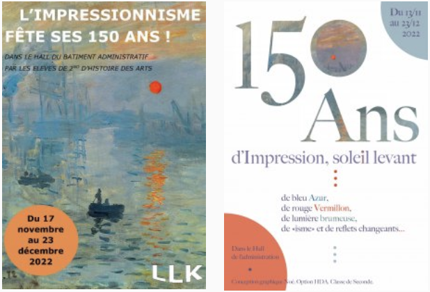 HdaVersailles's tweet photo. | #HDA #Lycée #2nde #ProjetCollectif |
RESTITUTION DE PROJET
☀️"150 ans d'Impression, soleil levant" par les 2nde du Lycée @Lakanal92 à Sceaux !
👏 Sandrine Galliano pour cette belle exposition qui a enchanté la cité scolaire !
▶️https://t.co/utb9FJ5Rf7 https://t.co/zXXK4QcTFL