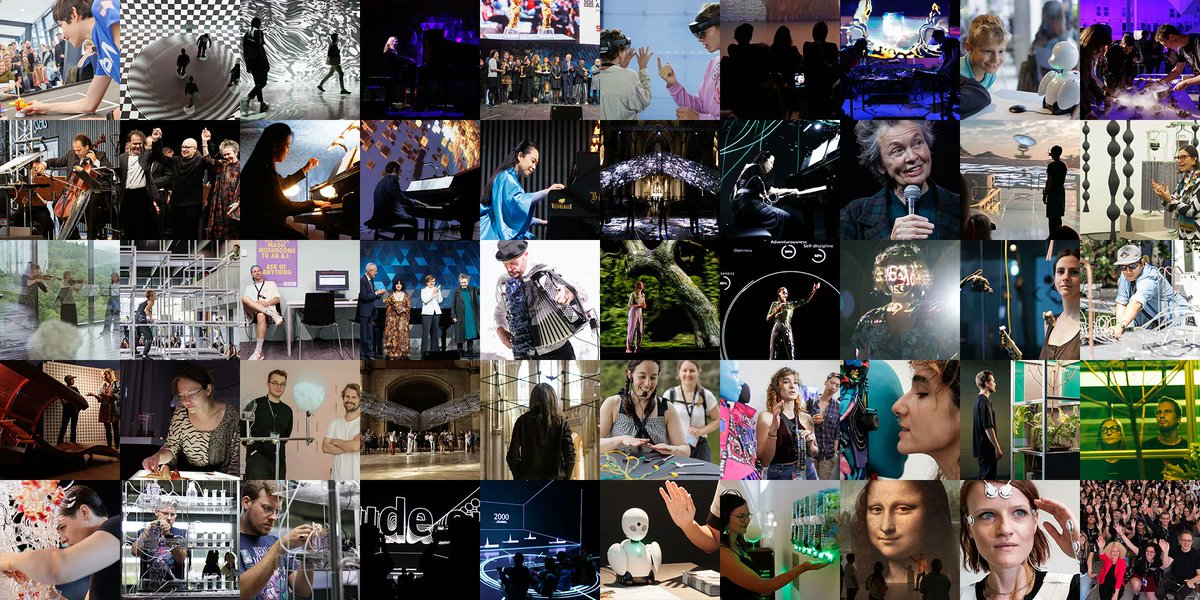 ArsElectronica's tweet photo. Experience firsthand how new #technologies are changing our lives. The Ars Electronica Festival will take place again in Linz from September 6-10, 2023! #arselectronica23 https://t.co/Zq96qjagDQ https://t.co/17RnVoJKc6