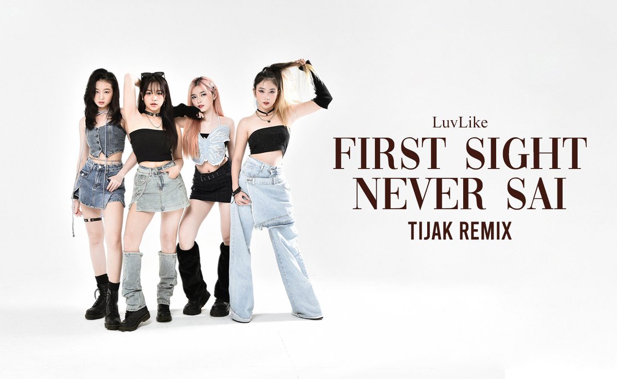 LuvLikeOfficial's tweet photo. Cũng là "First Sight Never Sai" nhưng với một version Mới - Độc - Lạ
Hẹn mọi người lúc 20h ngày 25/03/2023 trên kênh LuvLike Official.
#LuvLike #FirstSightNeverSai #FSNS #Anna #TrungDuong #ThuNga #Nini https://t.co/aShIA6iXjt