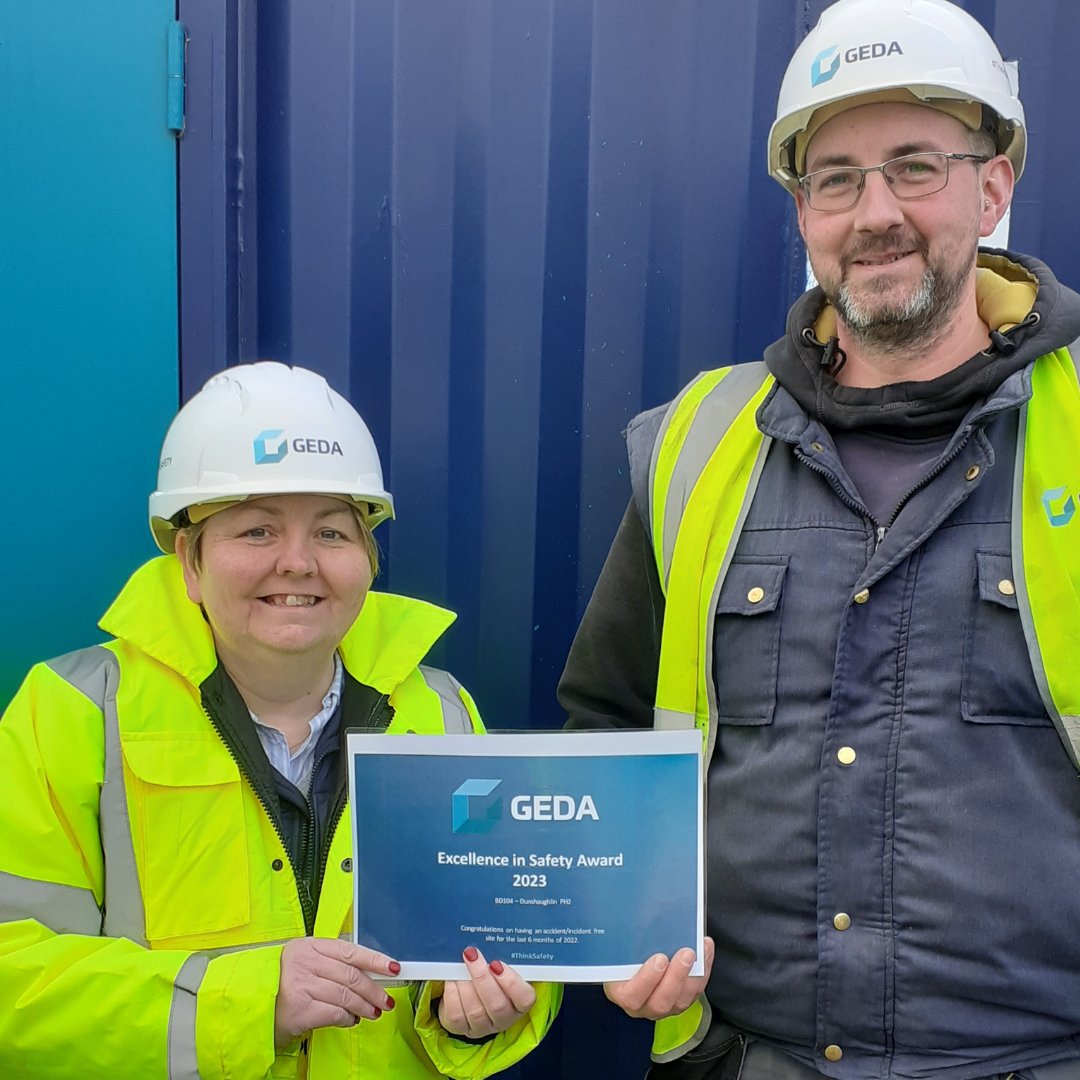 Geda_Const's tweet image. We are awarding our safest sites again this year with our Excellence in Safety Awards.

Our SHEQ team acknowledged all sites without any accident or incident, from June to December 2022.

👏 Very well done to all site teams and keep up the great work! 

#ThinkSafety #ThinkGEDA