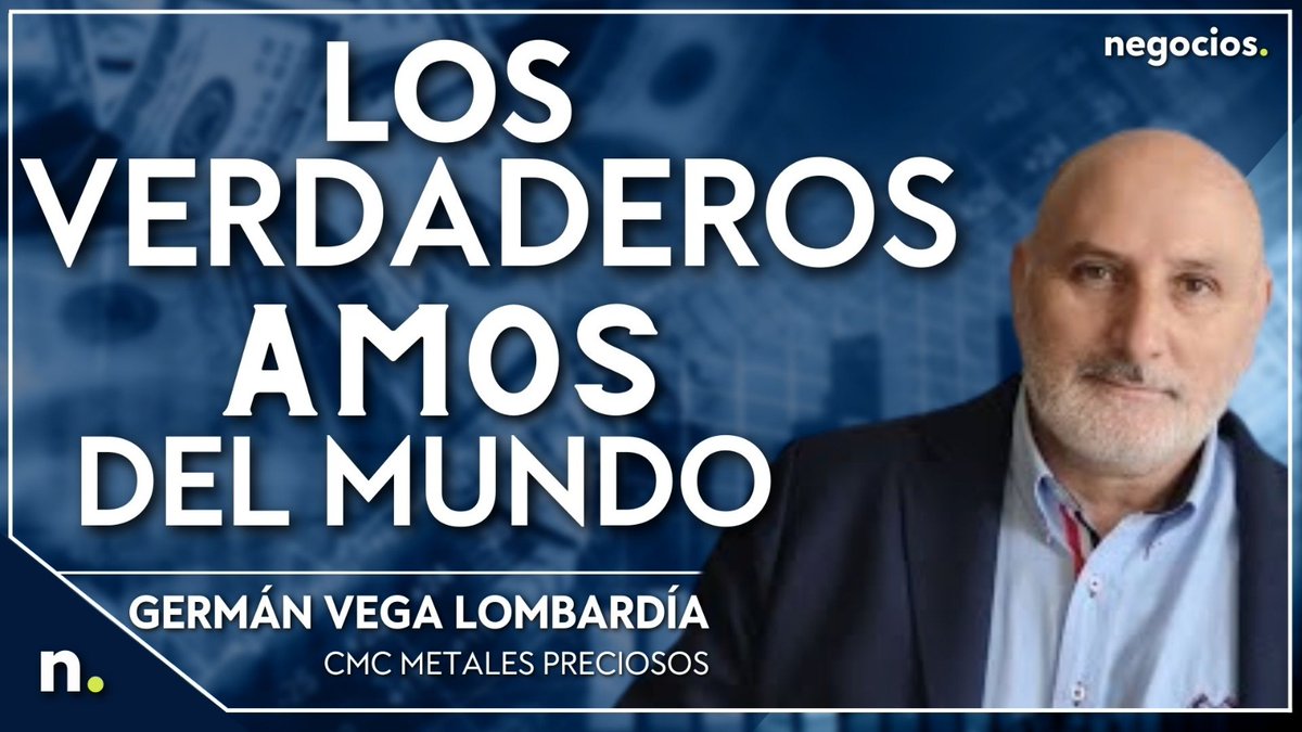negocios_tv's tweet photo. Los verdaderos amos del mundo según Germán Vega Lombardía
https://t.co/7OsRzVXk1K
#oro #mercadooro #economia #crisisfinanciera #activos #preciooro #inversionoro #inversores #metalespreciosos #valororo #oroplata #bancoscentrales #bancos #oroespaña #compraventaoro https://t.co/cIIZrG7K0p