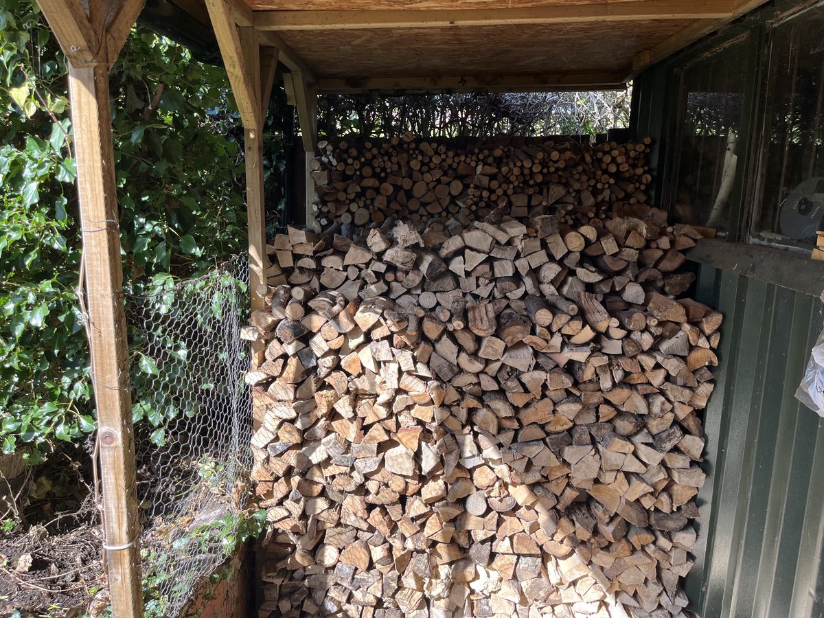 oldmanonahoss's tweet photo. Satisfying way to spend a morning away from the office. #woodstack https://t.co/RRA1MOqI0v
