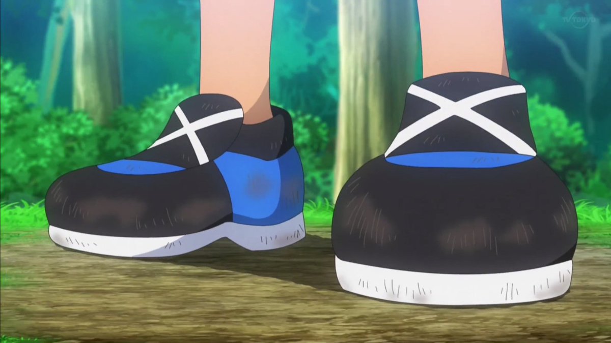 🧢🏆 🏆🧢 on Twitter "Ash's worn out sneakers is a reference to the