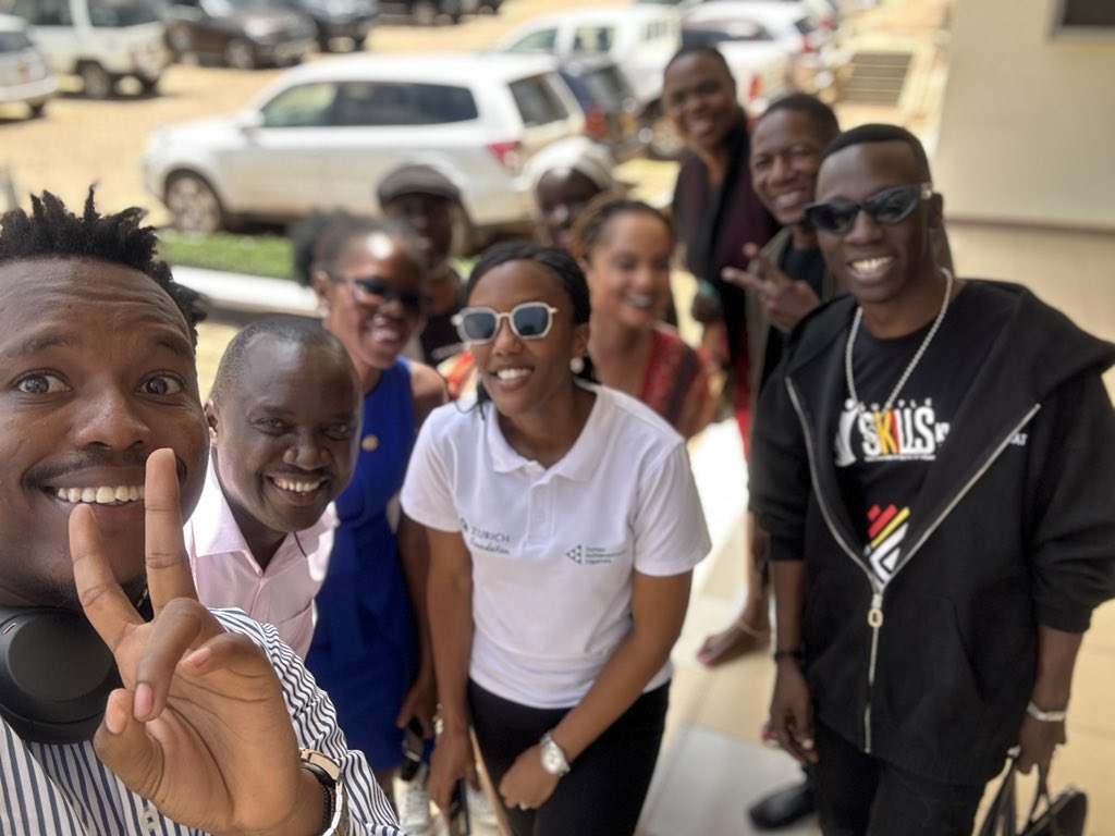 DouglasLwangaUg's tweet photo. JA Social Equity Program implementing partners metup at @JA_Uganda offices for a strategic planning meeting.  The president @JA_Africa_ was also in attendance. We all hav common goals of empowering young people. #skillsklinic https://t.co/cmJ58N0TAE