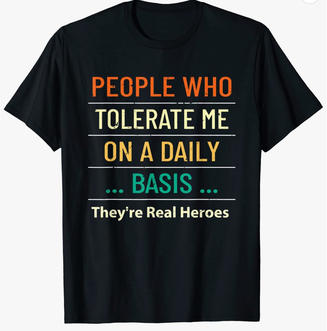 threadsgraphic's tweet image. amazon.com/dp/B0BZ4KRN4V
People Who Tolerate Me Funny Sarcastic Outfit
Men and Women People Who Tolerate Me On A Daily Basis T-Shirt
#Rover1stwin UCLA lana #anipoke #fridaymorning #FridayVibes #KAI1stWin 6lack Happy Friyay
John Wick Daily Quordle 424 jimins Rylo Clippy daisy jone