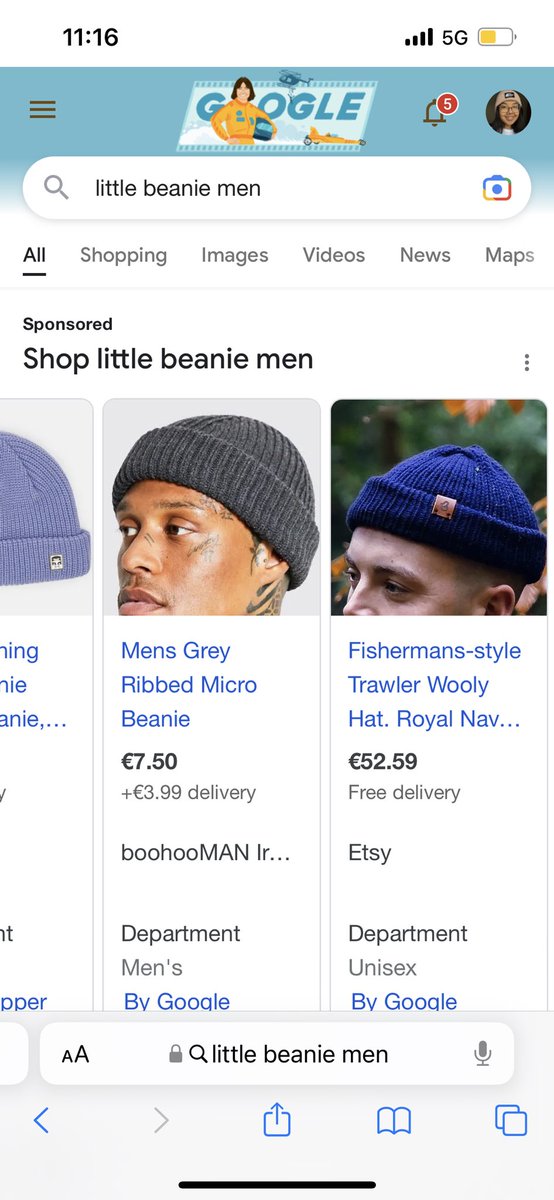 eesharaii's tweet photo. little beanie men https://t.co/9XPBykXJsF
