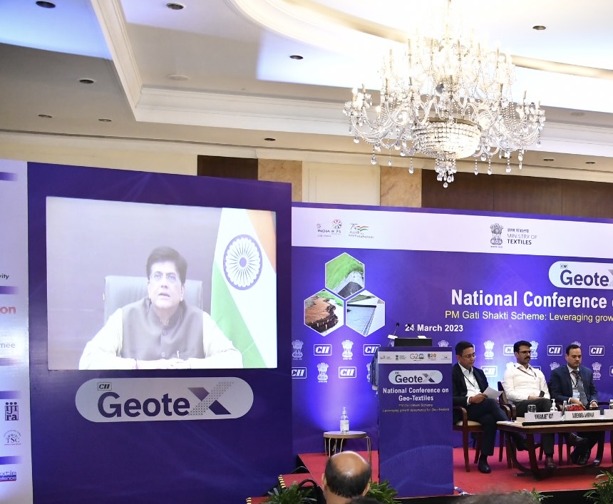 CII4MfgIndia's tweet photo. This could be achieved by crucial initiatives like @EODB_India, NTTM, and #PMMitra parks to transform India from #traditionaltextiles to #technicaltextiles manufacturing hub.
#PragatiKaPMMitra @g20org  @b20 @CIIEvents @ https://t.co/L2FkaTkaOK