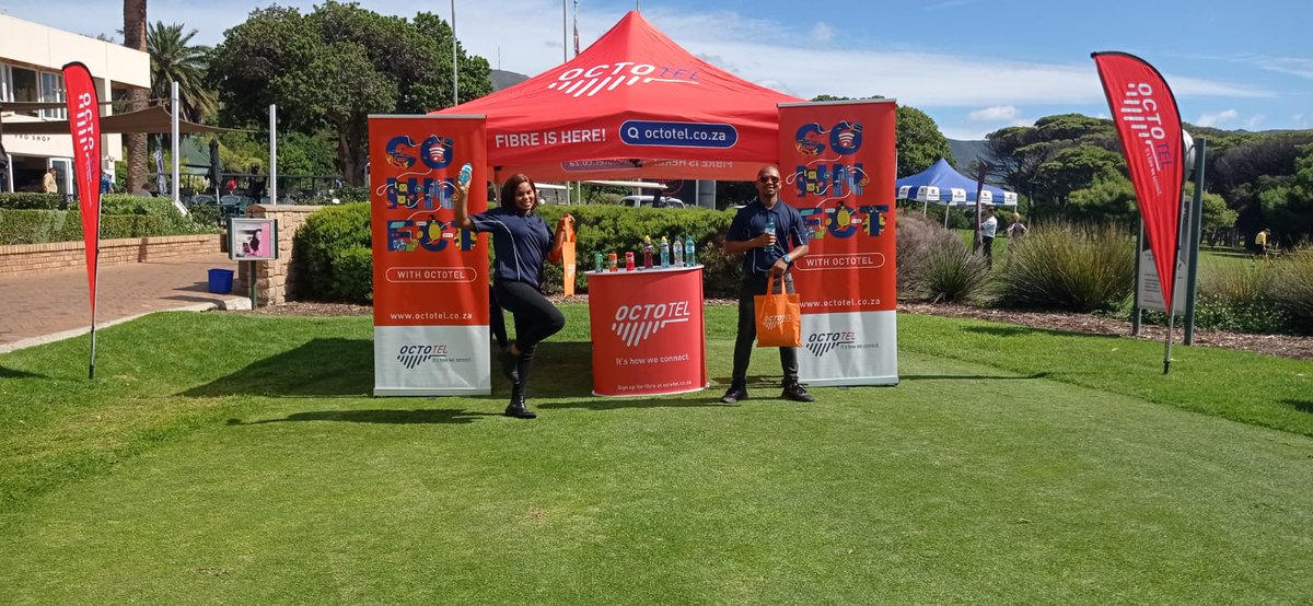 Octotel_fibre's tweet photo. We are excited to be one of the sponsors of this year's @WynbergBoysHigh Golf Day at the Westlake. The weather is gloomy in Cape Town, but that did not stop us from showing up because that is HOW WE CONNECT. #GolfDay2023 #ItsHowWeConnect #OctotelMagic https://t.co/coH9aI25wL