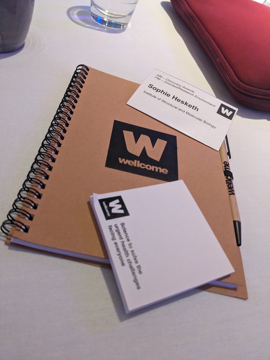 Up in Nottingham today for the <a href="/wellcometrust/">Wellcome</a> #DiscoveryResearch regional event - looking forward to hearing/learning more about these different awards!! 😊

(Couldn't make the other dates, sorry!)