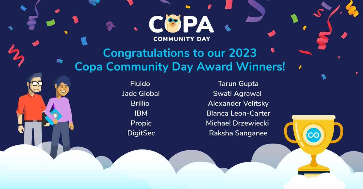 rs4salesforce's tweet photo. Yesterday I had been nominated for three awards and had won two of them.
Copado Innovation Award Winner! 🏆
Copado’s Women in DevOps - Leading the Way Award Winner! 🏆
#devops #innovation
#copadocommunity #fluido #SalesforceWP #SheforceWIT
https://t.co/sI2s7Xi6pt https://t.co/T1lFEVIhIZ