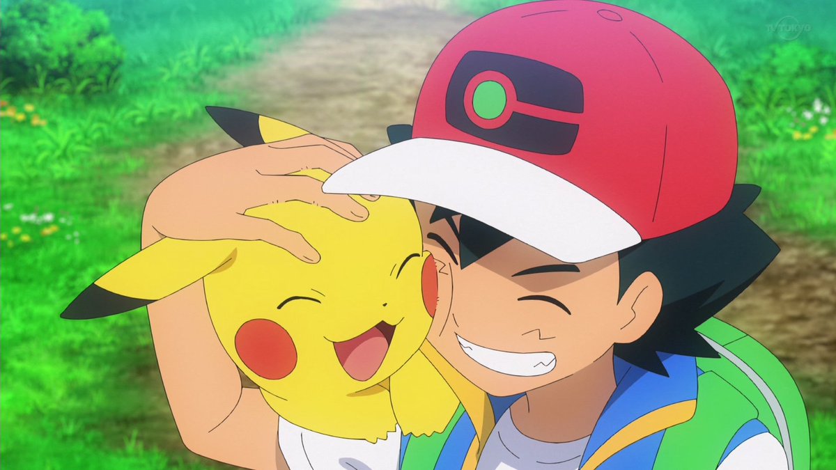 CentroPokemon's tweet photo. ¡Gracias por todos estos años! Ojalá nos volvamos a ver, Ash y Pikachu...
#anipoke https://t.co/bMvZH6itn4