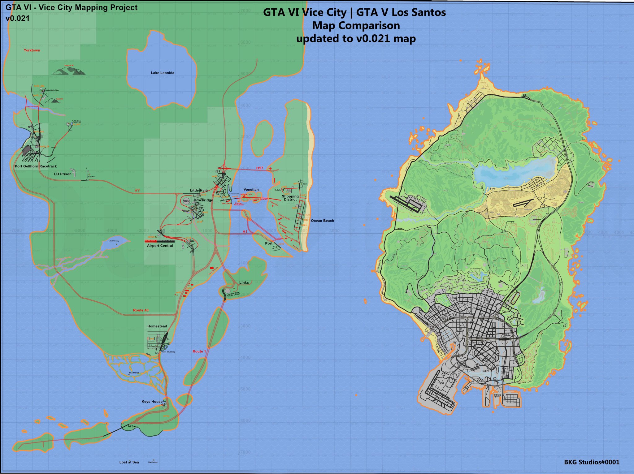 Cassi on X: 🚨RUMOR🚨 Imagem mostra o quão maior o mapa de GTA 6 pode ser  comparado ao GTA 5 Enquanto a Rockstar tem mantido silêncio sobre GTA 6, os  fãs têm