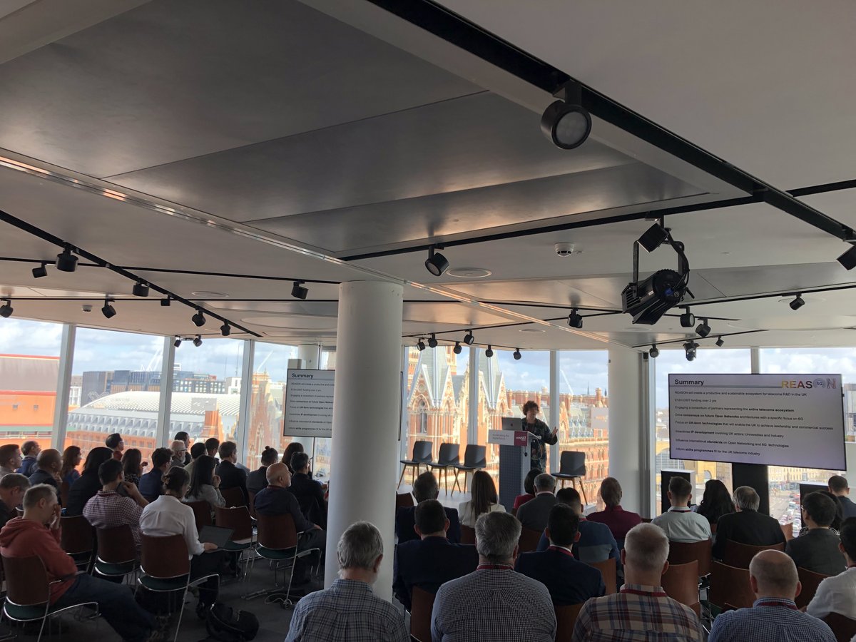 We are excited to have our Kick-off meeting today, starting with @Dsimeo presentation on our @SciTechgovuk -funded project, REASON, overview with all our consortium members, kindly hosted by @DigiCatapult Catapult!