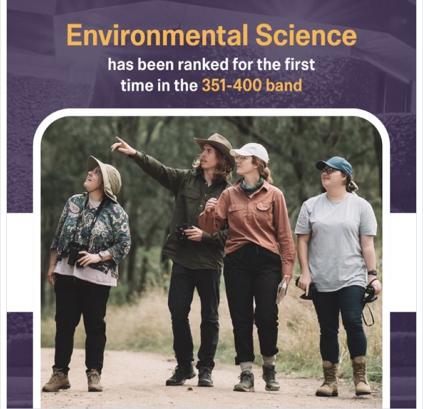 UniSQ_SoAES (@unisq_soaes) on Twitter photo The QS World University Rankings by <a href="/TopUnis/">QS Top Universities</a> 2023 are here!
Agriculture, engineering and environmental science are all doing very well! 👇🥳 The QS World University Rankings by <a href="/TopUnis/">QS Top Universities</a> 2023 are here!
Agriculture, engineering and environmental science are all doing very well! 👇🥳
