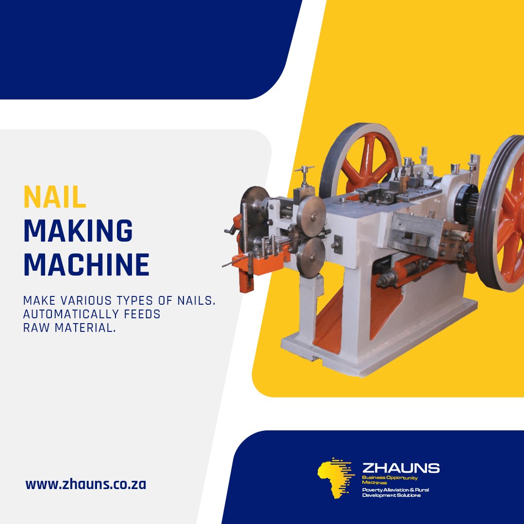 Automatic Nail Making Machine | Awnail