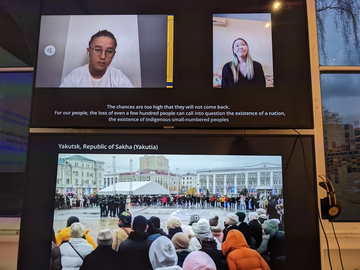 ArcheoConte's tweet photo. If you are in Berlin - go see Өмэ at Kunstraum Kreuzberg! Informative, moving, as well as aesthetic. Interviews with activists of @FreeBuryatia &amp; New Tuva Movement 👇 https://t.co/owRtyF6kjV