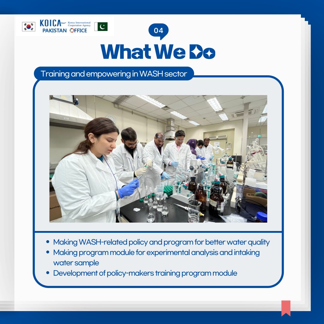 Celebrating World Water Day! 

KOICA Pakistan office is carrying out various water-related projects to supply clean water to all in Pakistan. You can take a look at what we are doing via the link below:

facebook.com/10006475596699…