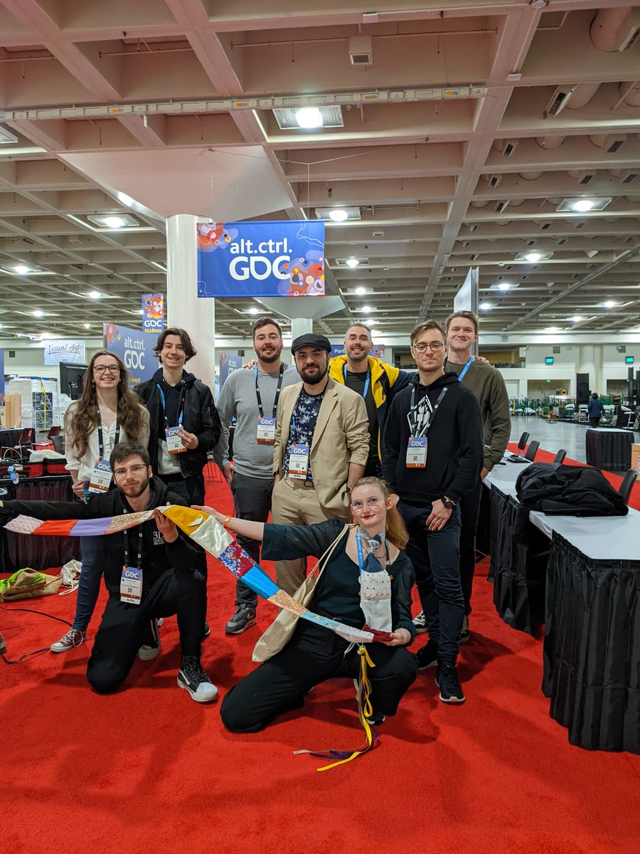 Ozsealia's tweet photo. 🎉WE ARE READY🎉

🤗We are SOO happy to present you intTierrupted at #GDC23 !!!! 🥳

🔎 See you at booth N2600 🔍

🥰  Shout-out to @VGPlaton @Elooos_ @VaLogogramme @IIMparis @Official_GDC for making this possible ❤️ https://t.co/QEAjPWgAVu