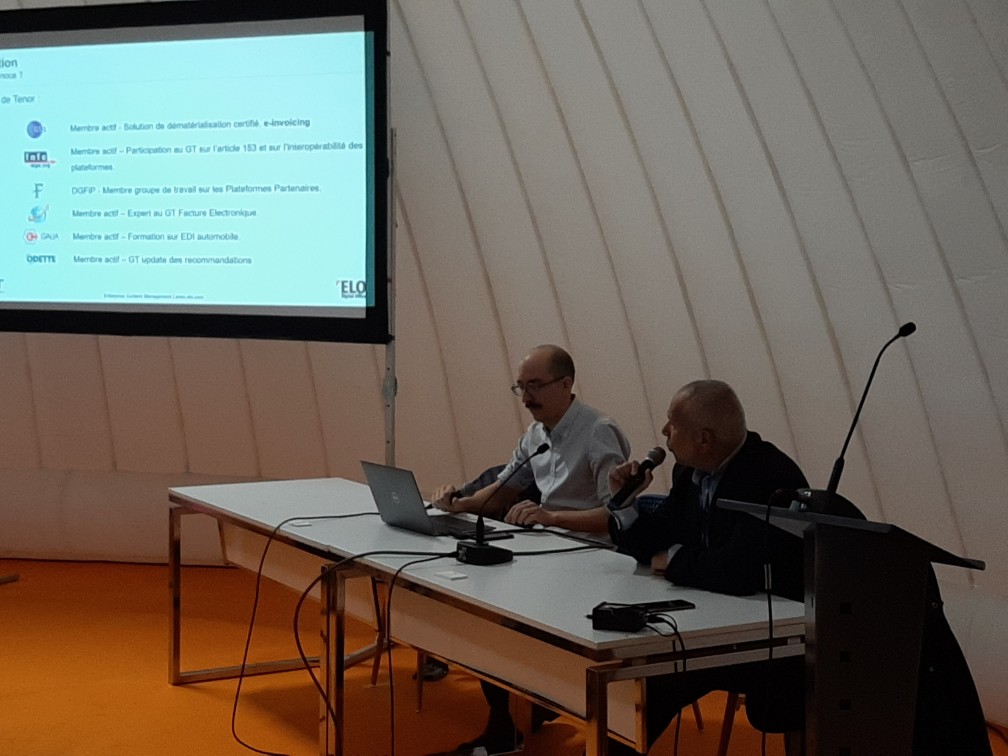 Tenor Data Solutions (@tenor_solutions) on Twitter photo Vous avez raté l'atelier "Comment appréhender l’intégration complète des factures électroniques dans l’entreprise ?" co-animé par <a href="/EloDigitalFr/">ELO Digital Office - France</a> et Tenor à @Documation2023 ?
RdV demain à 11h pour la 2ème session ! Vous avez raté l'atelier "Comment appréhender l’intégration complète des factures électroniques dans l’entreprise ?" co-animé par <a href="/EloDigitalFr/">ELO Digital Office - France</a> et Tenor à @Documation2023 ?
RdV demain à 11h pour la 2ème session !